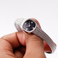 1990s Gruen Quartz Black Waffle Dial Ladies' Wrist-Watch