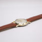 [Serviced] 1960s Gruen Precision Automatic Aged Cream Dial Men's Wrist-Watch