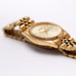 2000s Pulsar 'Baby Day-Date' Gold Toned Men's Wrist-Watch