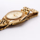 2000s Pulsar 'Baby Day-Date' Gold Toned Men's Wrist-Watch