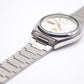 [Near Mint] 1994 Seiko 5 Automatic Silver Sunburst Dial Men's Wrist-Watch