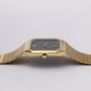 1990 Citizen Quartz Inky Black Dial Men's Wrist-Watch
