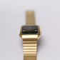 1990 Citizen Quartz Inky Black Dial Men's Wrist-Watch
