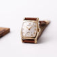 [Serviced] 1950s Hamilton Mechanical Art Deco 10K Filled Gold Men's Wrist Watch