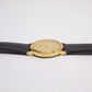 2001 Pulsar Quartz Straight Grain Golden Dial Men's Wrist-Watch
