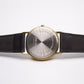2001 Pulsar Quartz Straight Grain Golden Dial Men's Wrist-Watch