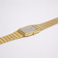 1996 Pulsar 'Tank' Quartz Linear Gray Dial Men's Wrist-Watch