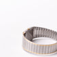 1994 Pulsar Quartz Tank Straight Grain Black Dial Men's Wrist-Watch
