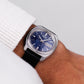 [Serviced] 1976 Seiko Automatic Marine Blue Dial Faceted Crystal Men's Wrist-Watch