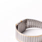 1994 Pulsar Quartz Tank Straight Grain Black Dial Men's Wrist-Watch