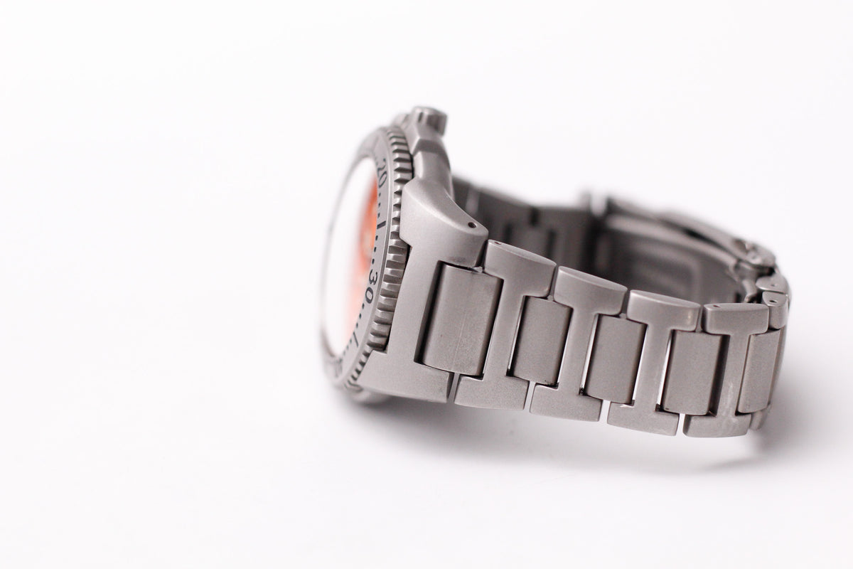2006 Seiko SKXA61 'Orange Knight' Automatic Men's Wrist-Watch