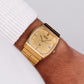 1982 Seiko SQ Light Golden Dial Men's Wrist-Watch
