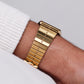 1982 Seiko SQ Light Golden Dial Men's Wrist-Watch
