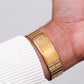 1982 Seiko SQ Light Golden Dial Men's Wrist-Watch