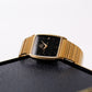 1997 Seiko Baby Credor Quartz Bi-Textured Black Dial Men's Wrist-Watch W/Box