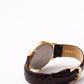 [Mint] 2004 Pulsar Quartz Straight Grain Golden Dial Men's Wrist-Watch W/Box & Paperwork