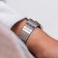 [Near Mint] 1986 Citizen CQ Quartz Matte Black Dial Two Tone Men's Wrist-Watch W/Box