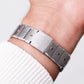 1990s Croton Quartz Baby Santos Octagon Gray Waffle Dial Men's Wrist-Watch W/Box