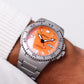 2006 Seiko SKXA61 'Orange Knight' Automatic Men's Wrist-Watch