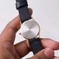 2002 Pulsar Quartz Deep Brown Straight Grain Dial Men's Wrist-Watch