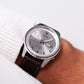 [Serviced] 1968 Seiko 5 Automatic Gray Sunburst Dial Men's Wrist-Watch