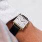 [Serviced] 1969 Seiko Mechanical Straight Grain Silver Dial Men's Wrist-Watch