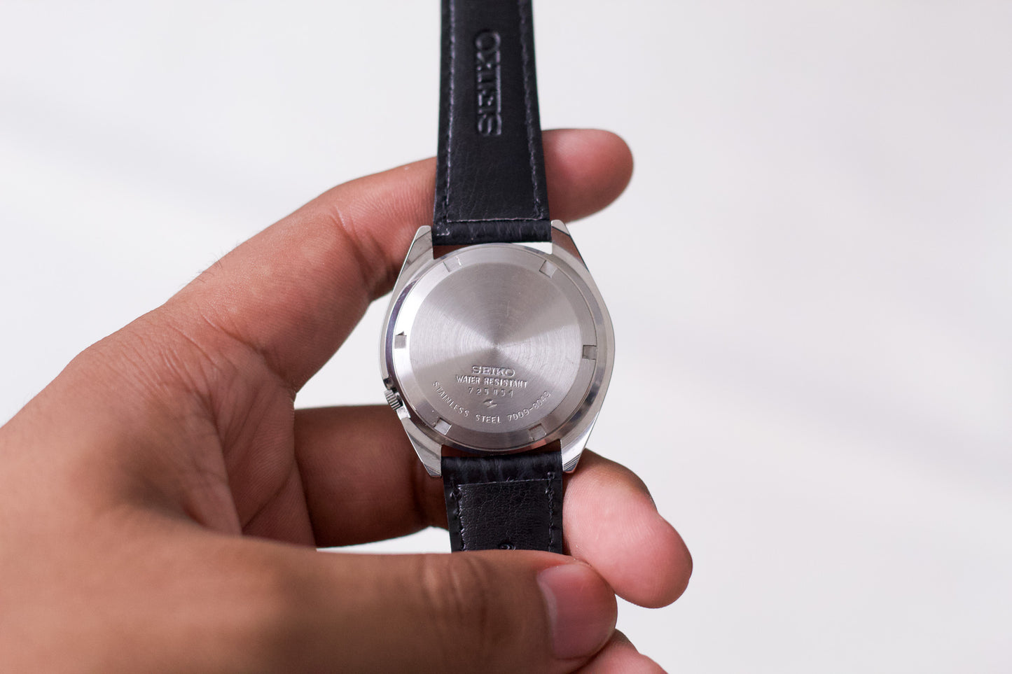 [Serviced] 1977 Seiko Automatic Silver Sunburst Dial Men's Wrist-Watch