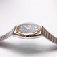 [Near Mint] 1986 Citizen CQ Quartz Matte Black Dial Two Tone Men's Wrist-Watch W/Box