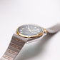 [Near Mint] 1986 Citizen CQ Quartz Matte Black Dial Two Tone Men's Wrist-Watch W/Box