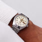 [Serviced] 1970s Orient Automatic Day-Date Men's Wrist-Watch