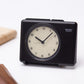 [New Old Stock] 1980s Seiko Quartz 'Glow Dial' Black Alarm Clock