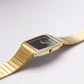 1997 Seiko Baby Credor Quartz Bi-Textured Black Dial Men's Wrist-Watch W/Box