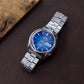 [Serviced] 1974 Seiko 5 Actus SS Ocean Blue Dial Men's Wrist-Watch