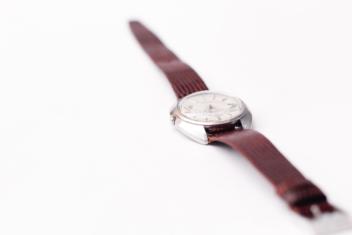 1967 Seiko Automatic Silver Linen Dial Ladies' Wrist-Watch