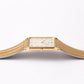 1998 Pulsar Straight Grain Golden Dial Men's Wrist Watch