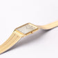 1998 Pulsar Straight Grain Golden Dial Men's Wrist Watch