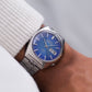 [Serviced] 1974 Seiko 5 Actus SS Ocean Blue Dial Men's Wrist-Watch