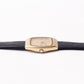 1984 Seiko Quartz Straight Grain Golden Dial TV Case Men's Wrist-Watch