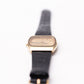 1984 Seiko Quartz Straight Grain Golden Dial TV Case Men's Wrist-Watch