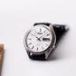 [Serviced] 1980 Seiko Automatic Silver Linen Dial Men's Wrist-Watch