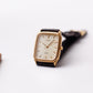 1986 Seiko Spirit Golden Washi Dial Tank Men's Wrist-Watch