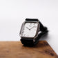 1982 Credor Straight Grain Silver Dial Faceted Crystal Men's Wrist-Watch