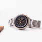 2007 Seiko Chronograph Flightmaster Matte Black Dial Men's Wrist-Watch