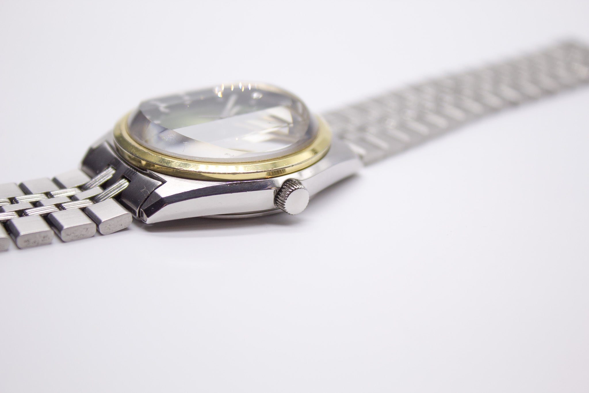 Serviced] 1973 Seiko Lord-Matic Special Faceted Crystal Emerald