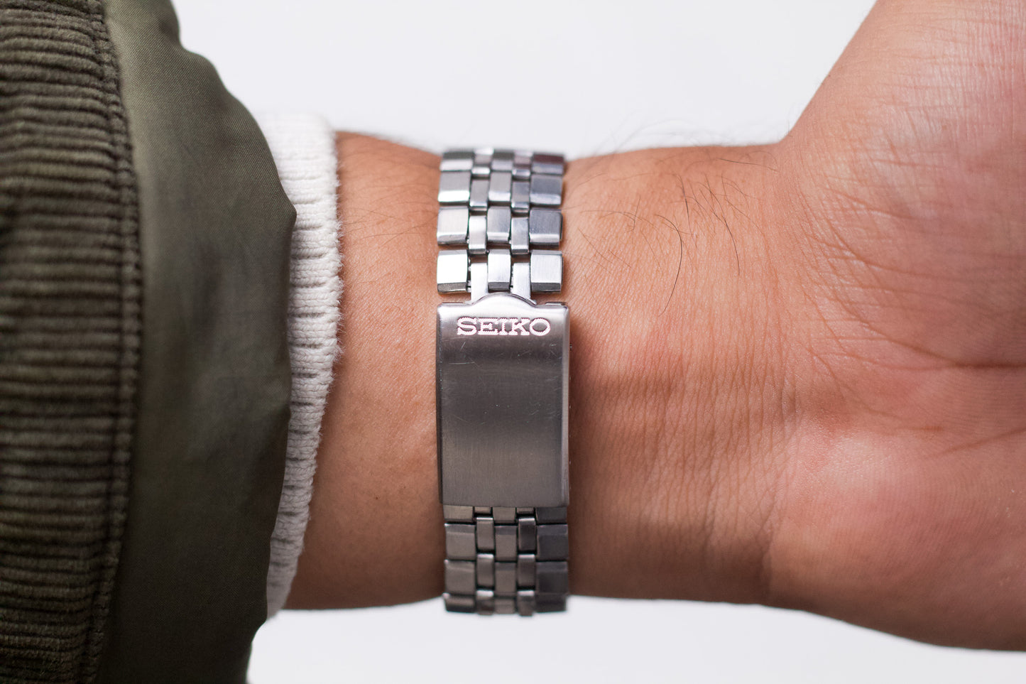 [Serviced] 1971 Seiko Skyliner Silver Sunburst Men's Mechanical Wrist-Watch