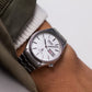 1980 Seiko Silverwave Quartz Straight Grain Silver Dial Men's Wrist-Watch