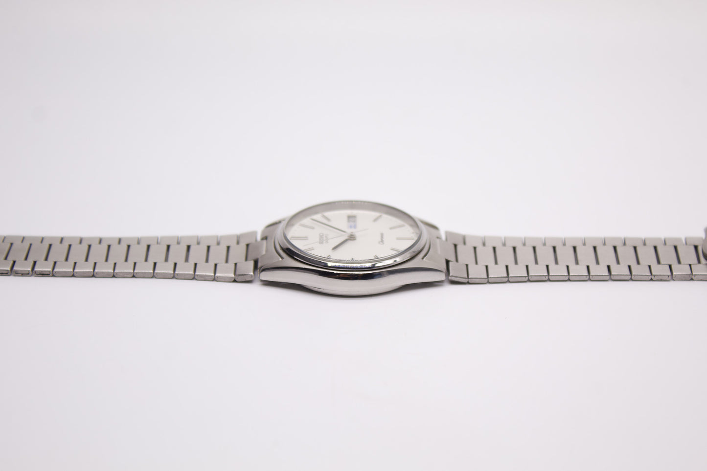 1985 Seiko Spirit Silver Dial Quartz Men's Wrist-Watch
