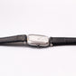 1982 Credor Straight Grain Silver Dial Faceted Crystal Men's Wrist-Watch