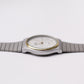 [Near Mint] 1990s Lorus Quartz Brilliant Gray Dial Two Tone Men's Wrist-Watch