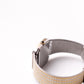 [Near Mint] 1982 Citizen CQ Quartz Gemstone Silver Straight Grain Dial Braided Two Tone Case Men's Wrist-Watch W/Box